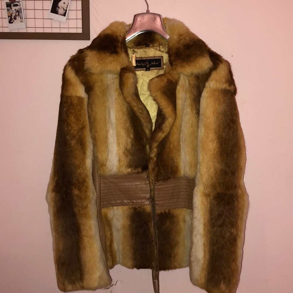 Fur coat